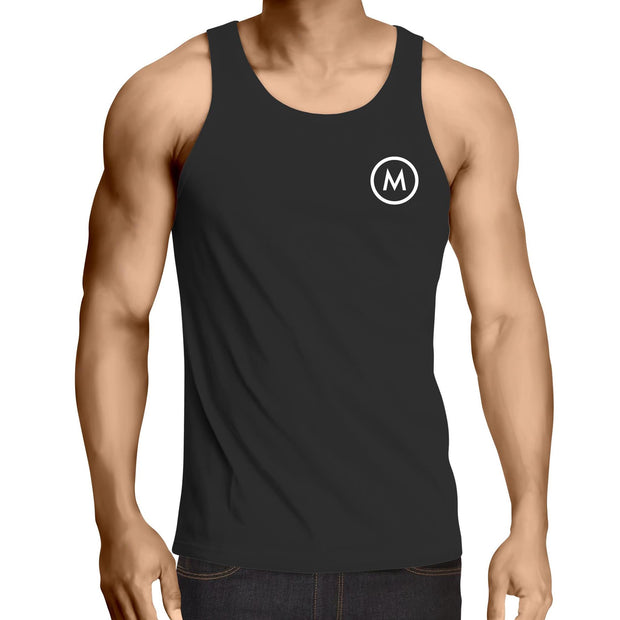 MOJO Lowdown - Mens Singlet Top - Mojo Downunder