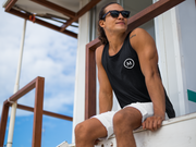 MOJO Lowdown - Mens Singlet Top - Mojo Downunder